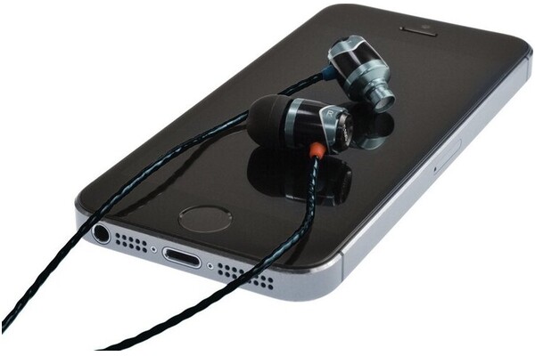 Słuchawki SoundMAGIC E10 Dokanałowe Przewodowe czarno-szary