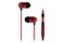 Słuchawki SoundMAGIC E50 Dokanałowe Przewodowe czerwono-czarny