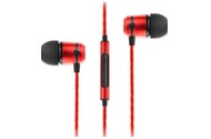 Słuchawki SoundMAGIC E50C Dokanałowe Przewodowe czerwony