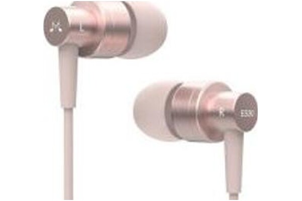 Słuchawki SoundMAGIC ES30 Dokanałowe Przewodowe różowy