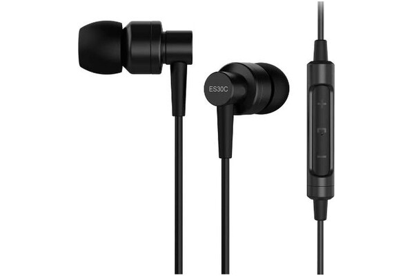Słuchawki SoundMAGIC ES30C Dokanałowe Przewodowe czarny
