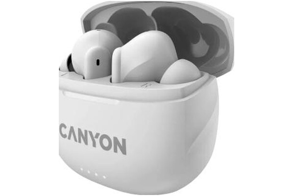 Słuchawki Canyon TWS8 Dokanałowe Bezprzewodowe biały