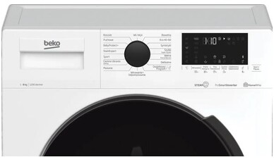 Pralka Beko WUE6624XBWS SteamCure