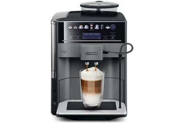 Ekspres Siemens EQ.6 Plus S100 TE651209RW automatyczny grafitowo-czarny