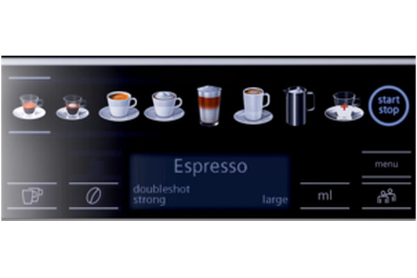 Ekspres Siemens EQ.6 Plus S100 TE651209RW automatyczny grafitowo-czarny