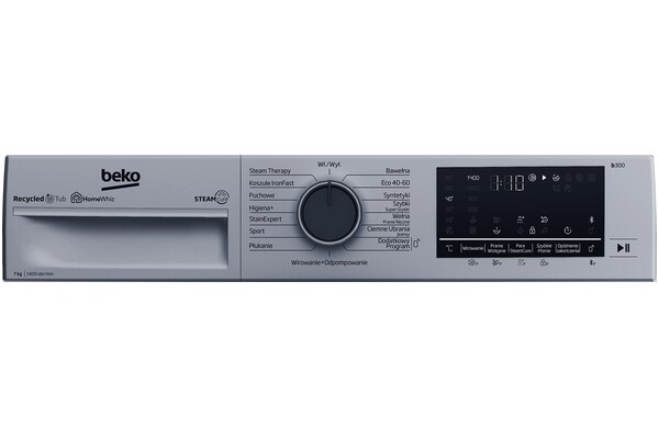 Pralka Beko B3WFU57415WSPB SteamCure 7.0kg 1400obr./min