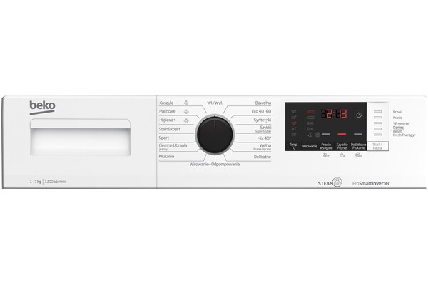 Pralka Beko WUE7612WARSE 7.0kg 1200obr./min