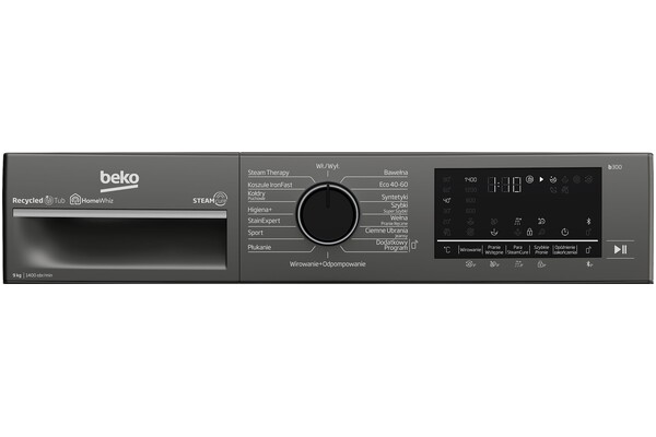 Pralka Beko B3WFU59415MPBS SteamCure 9.0kg 1400obr./min