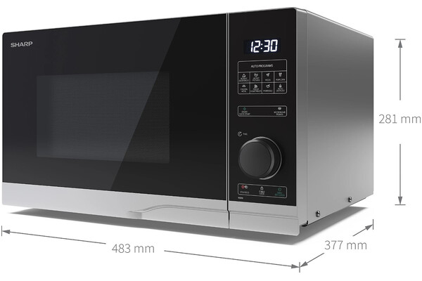Kuchenka mikrofalowa Sharp YCPS234AES 23.0l 900W