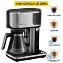 Ekspres RUSSELL HOBBS 2623056 Przelewowy srebrno-czarny