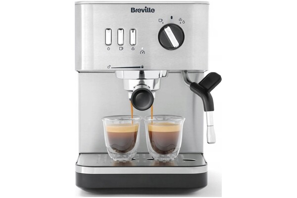 Ekspres Breville Bijou Barista VCF149X kolbowy srebrny
