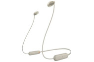 Słuchawki Sony WIC100 Douszne Bezprzewodowe beżowy