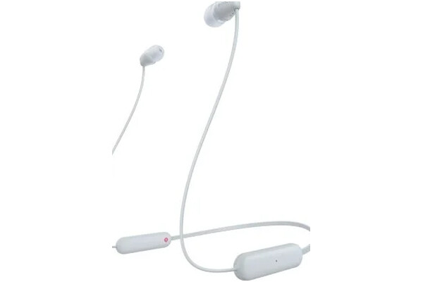 Słuchawki Sony WIC100 Douszne Bezprzewodowe biały