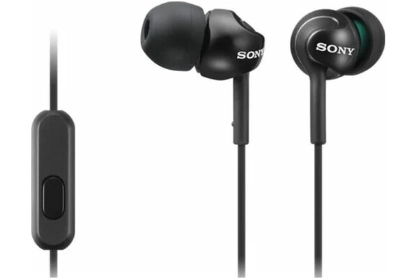 Słuchawki Sony MDREX110APB Douszne Przewodowe czarny