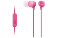 Słuchawki Sony MDREX15AP Douszne Przewodowe różowy