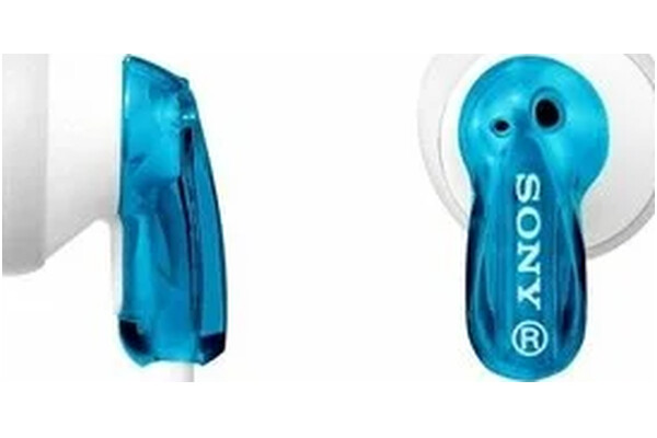 Słuchawki Sony MDRE9LPL Douszne Przewodowe niebiesko-biały