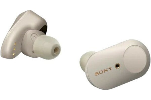 Słuchawki Sony WF1000XM3 Douszne Bezprzewodowe srebrny