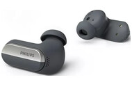 Słuchawki Philips TAT6908BK00 Dokanałowe Bezprzewodowe czarno-srebrny