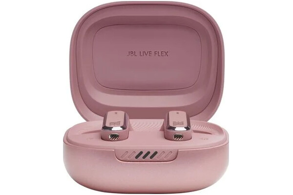 Słuchawki JBL Live Flex Douszne Bezprzewodowe Różowo-srebrny