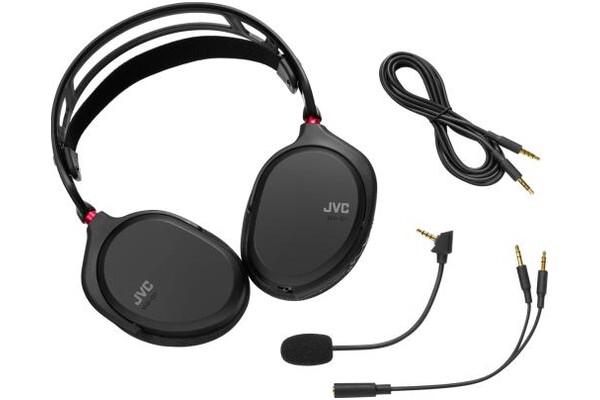 Słuchawki JVC GG01BQ Nauszne Przewodowe czarny