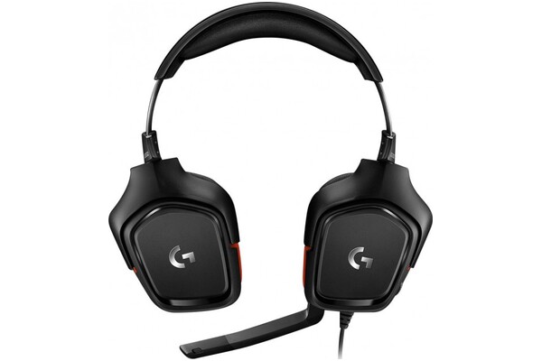 Słuchawki Logitech G332 Nauszne Przewodowe czarny