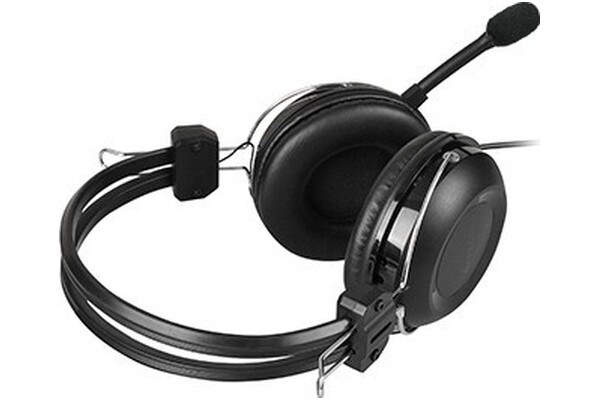 Słuchawki A4TECH HU35 Nauszne Przewodowe czarny