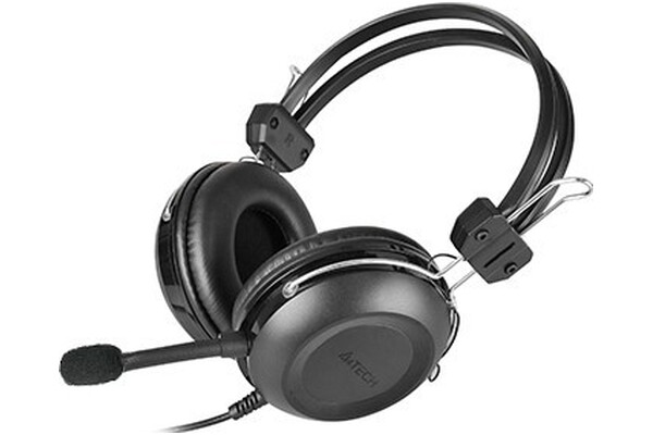 Słuchawki A4TECH HU35 Nauszne Przewodowe czarny