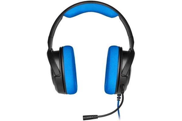 Słuchawki CORSAIR HS35 Nauszne Przewodowe niebieski