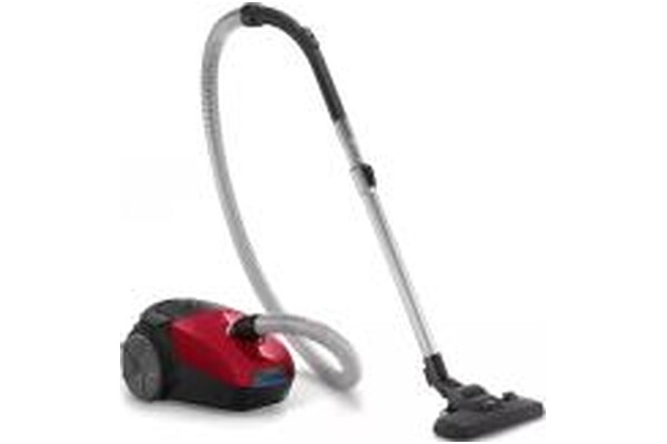 Odkurzacz Philips FC824309 PowerGo tradycyjny workowy 750W czarno-czerwony
