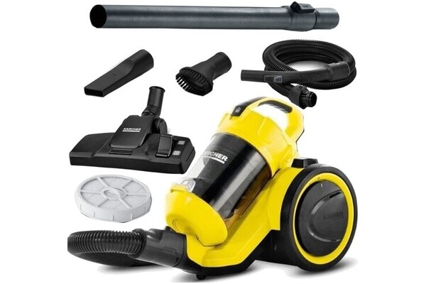 Odkurzacz Karcher VC3 tradycyjny bezworkowy 700W czarno-żółty