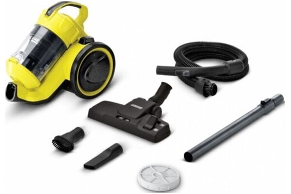 Odkurzacz Karcher VC3 tradycyjny bezworkowy 700W czarno-żółty