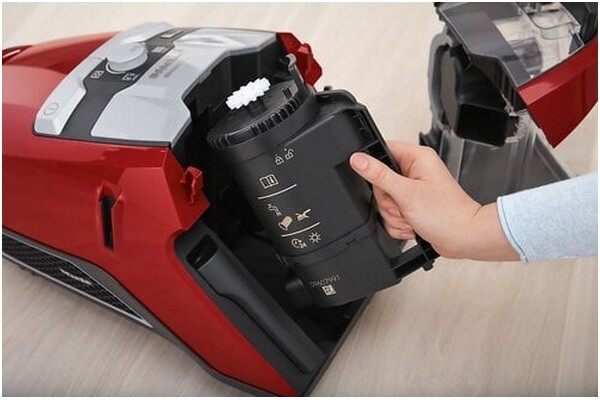 Odkurzacz MIELE SKCF5 Blizzard CX1 Cat&Dog PowerLine tradycyjny bezworkowy 890W czerwony