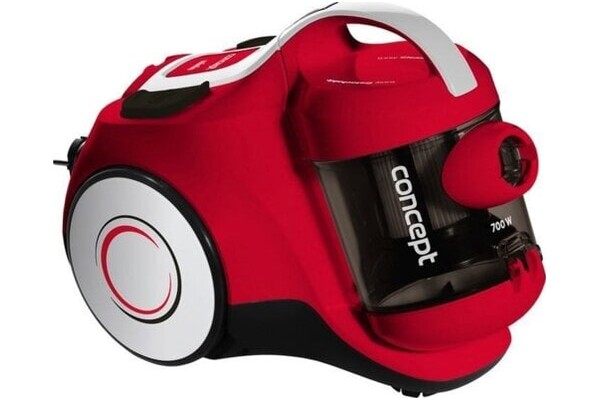 Odkurzacz Concept VP5075 Minis tradycyjny bezworkowy 700W czerwony