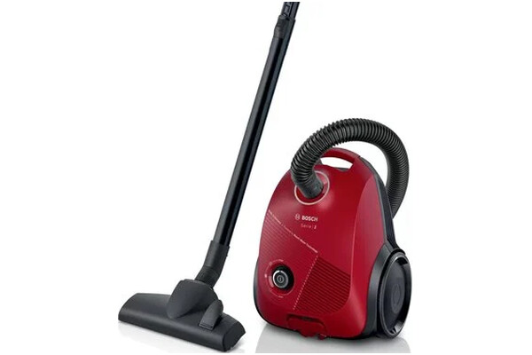 Odkurzacz Bosch BGLS2RD1 tradycyjny workowy 600W czerwony