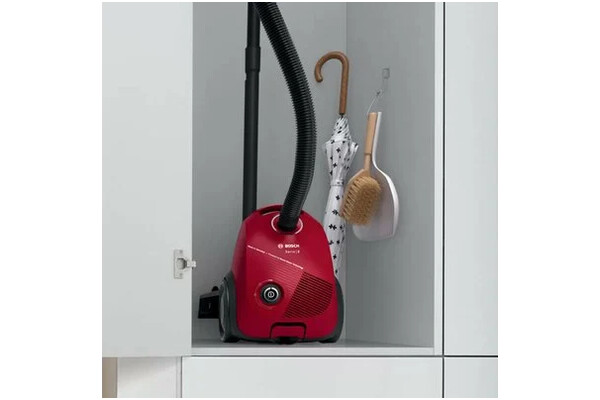 Odkurzacz Bosch BGLS2RD1 tradycyjny workowy 600W czerwony