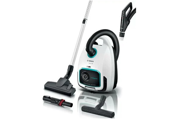 Odkurzacz Bosch BGL6HYG1 tradycyjny workowy 600W biało-zielony