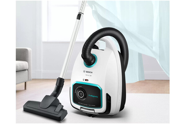 Odkurzacz Bosch BGL6HYG1 tradycyjny workowy 600W biało-zielony