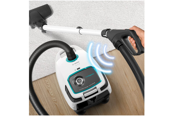 Odkurzacz Bosch BGL6HYG1 tradycyjny workowy 600W biało-zielony