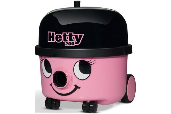 Odkurzacz Numatic HET200 Hetty tradycyjny workowy różowy