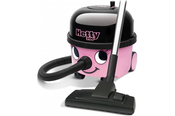 Odkurzacz Numatic HET200 Hetty tradycyjny workowy różowy