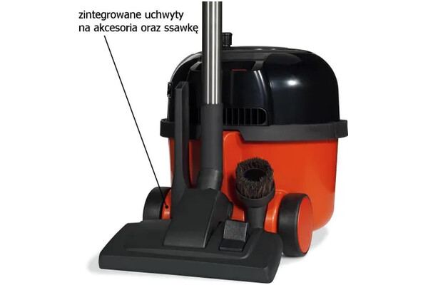 Odkurzacz Numatic HVR160 Henry tradycyjny workowy 620W czarno-czerwony