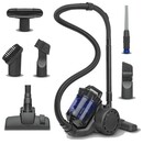 Odkurzacz Zeegma Zonder Base tradycyjny z pojemnikiem 899W niebiesko-czarny