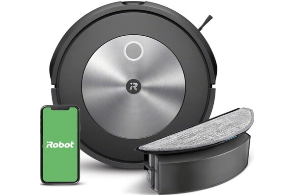 Odkurzacz iRobot J5 Roomba robot sprzątający z pojemnikiem czarno-szary