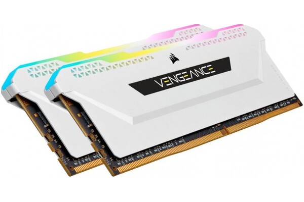 Pamięć RAM CORSAIR Vengeance RGB Pro SL White 16GB DDR4 3200MHz 1.35V 16CL