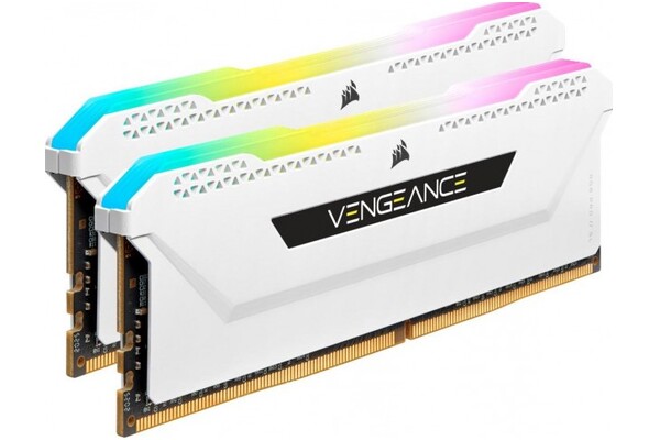 Pamięć RAM CORSAIR Vengeance RGB Pro SL White 16GB DDR4 3200MHz 1.35V