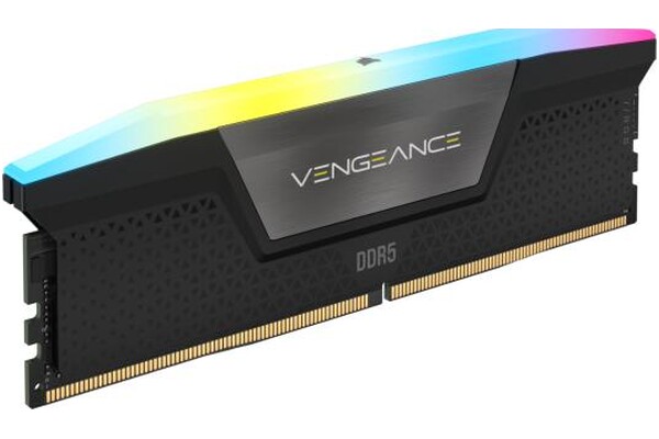 Pamięć RAM CORSAIR Vengeance RGB Black 32GB DDR5 5200MHz 1.25V
