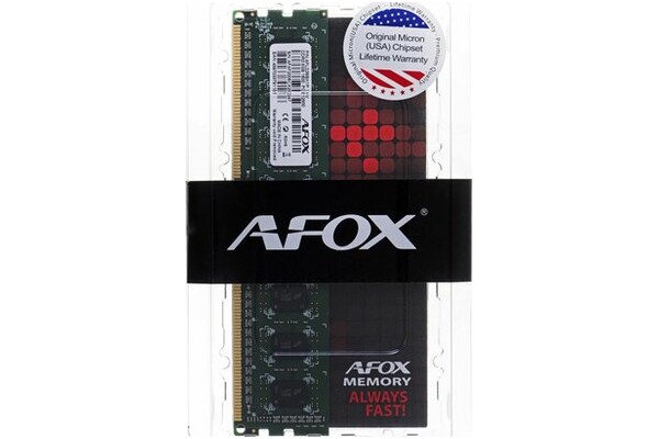 Pamięć RAM AFOX AFLD38BK1L 8GB DDR3 1600MHz 1.35V 11CL