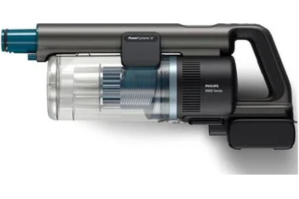 Odkurzacz Philips XC805701 Aqua 8000 pionowy bezworkowy niebiesko-szary