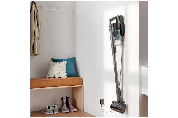 Odkurzacz Philips XC805701 Aqua 8000 pionowy bezworkowy niebiesko-szary