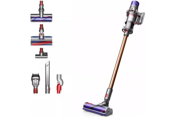 Odkurzacz Dyson V10 Absolute Cyclone pionowy bezworkowy Stalowo-miedziany